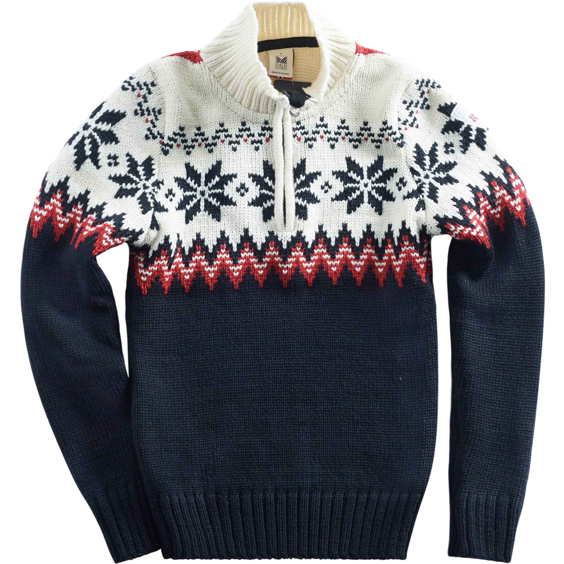 Myking Fem Sweater - Black Raspberry Offwhite