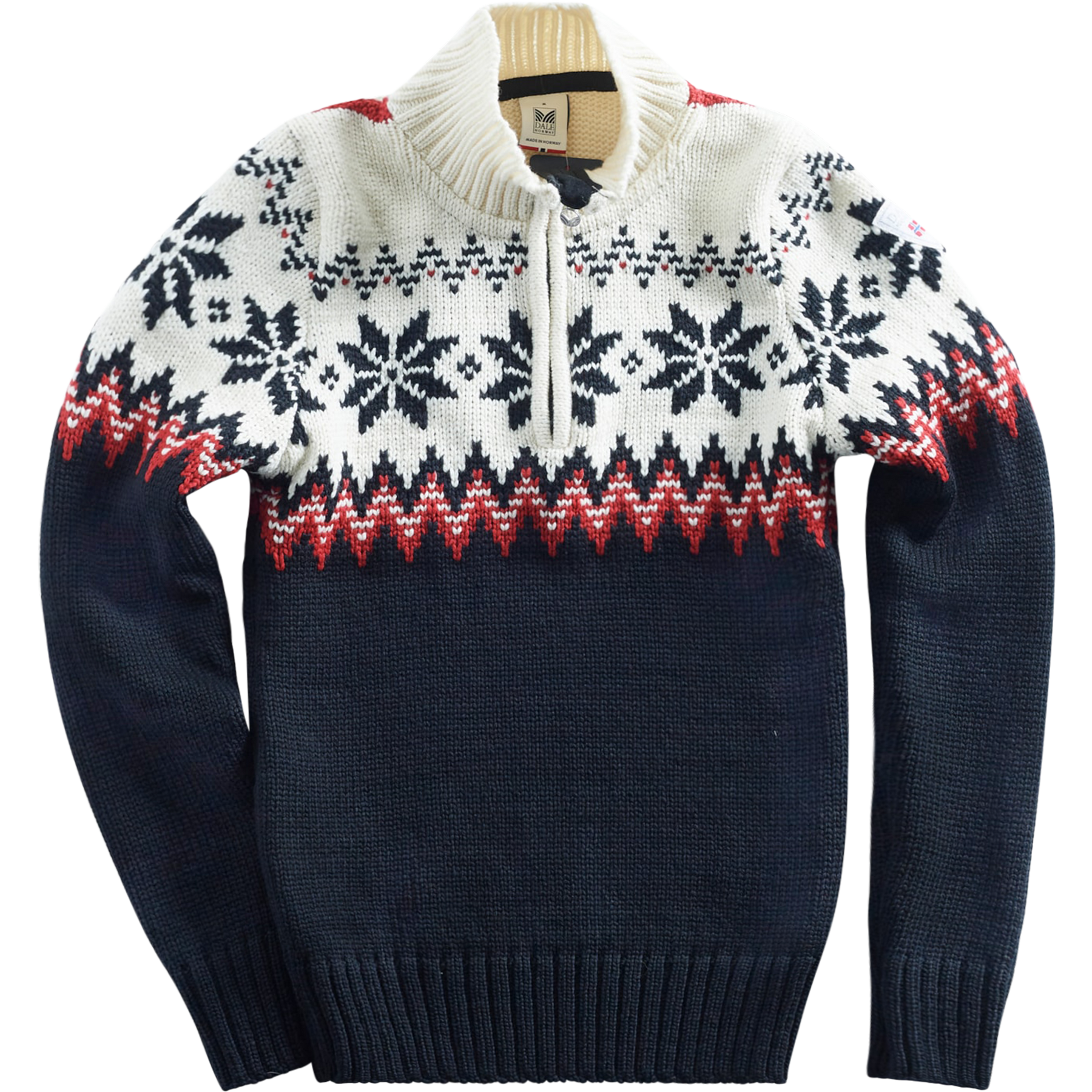 Myking Fem Sweater - Black Raspberry Offwhite