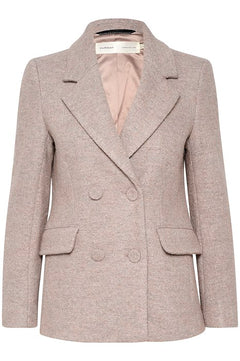 WandisIW Blazer - Mocha Grey Melange