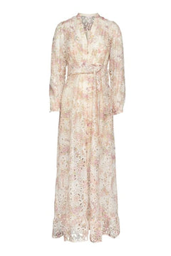 Lenna Maxi Dress - Pink Floral