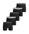 Solid Essential Shorts 5-Pack - Black