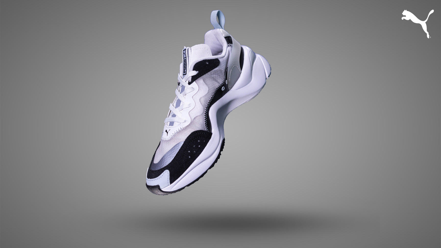 Rise - Black White - Puma - Sko - VILLOID.no
