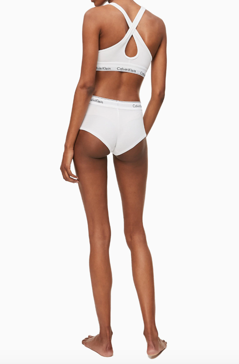 Boyshort - White - Calvin Klein - Undertøy - VILLOID.no