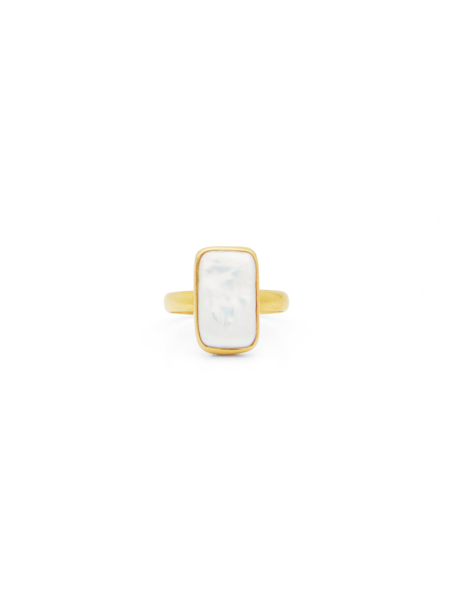 Pearly Girl Ring - Square