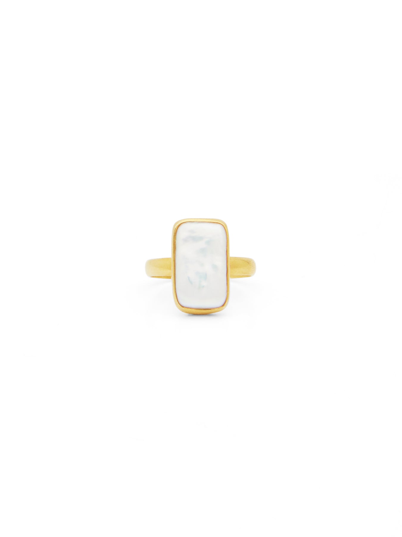 Pearly Girl Ring - Square