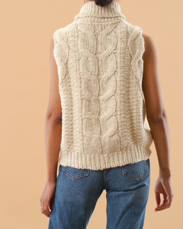 Hand Knit Vest - Vintage