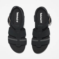 Malibu Waves Fisherman - Black Nubuck
