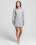 Gant Lock Up Hoodie Dress - Grey Melange - GANT - Kjoler - VILLOID.no