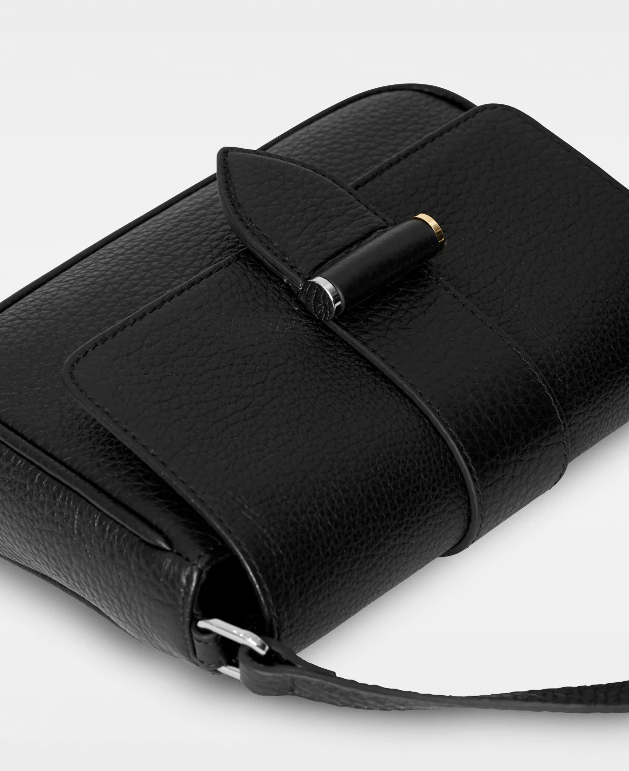 April Small Crossbody Bag - Black