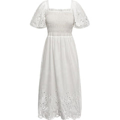 Angela Dress - White
