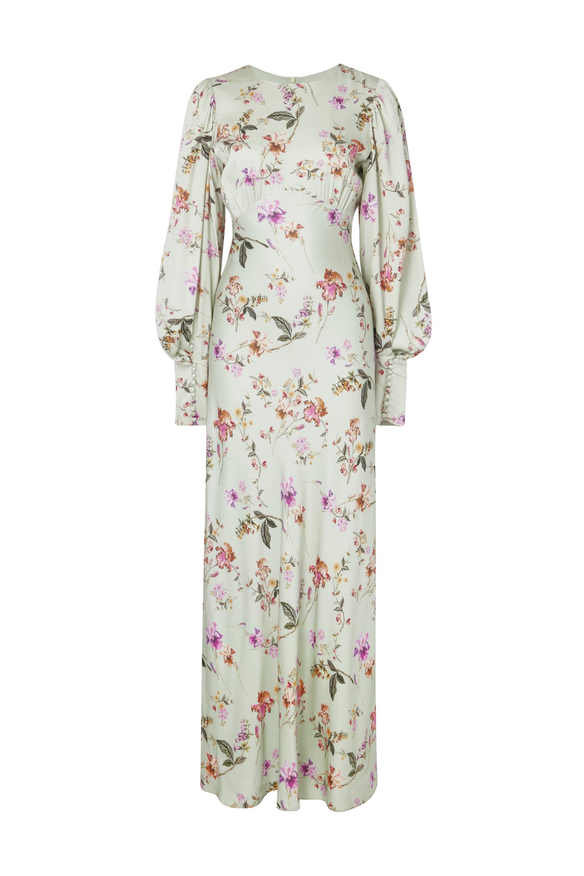 Alize Dress - Soft Floral Pistachio