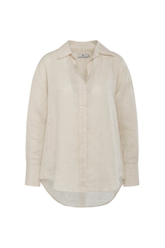 Allen Linen Solid - Beige