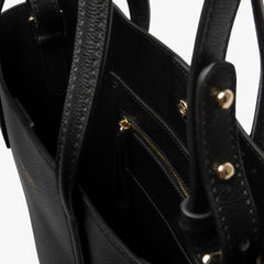 Ann Mini - Grain Leather Black