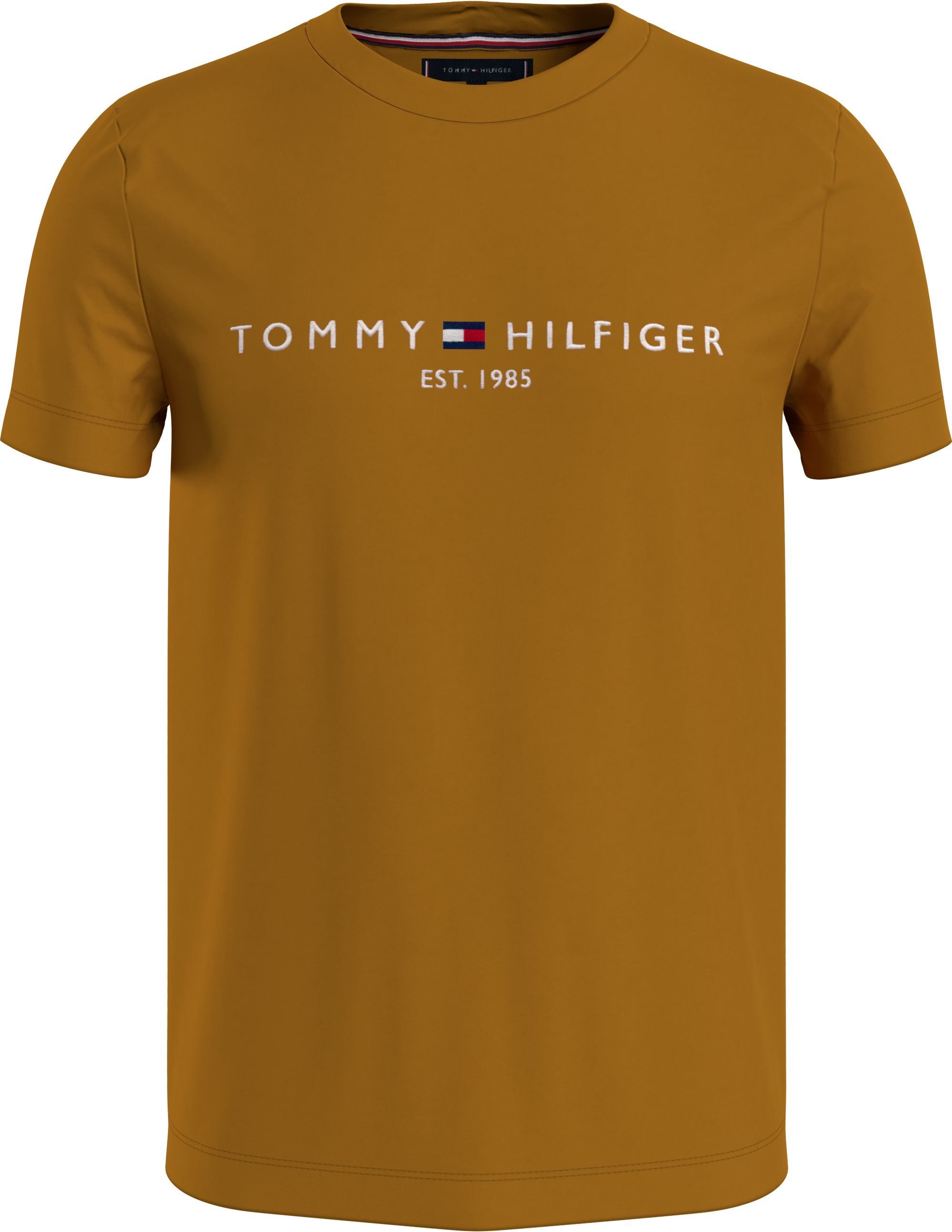 Tommy Logo Tee - Crest Gold