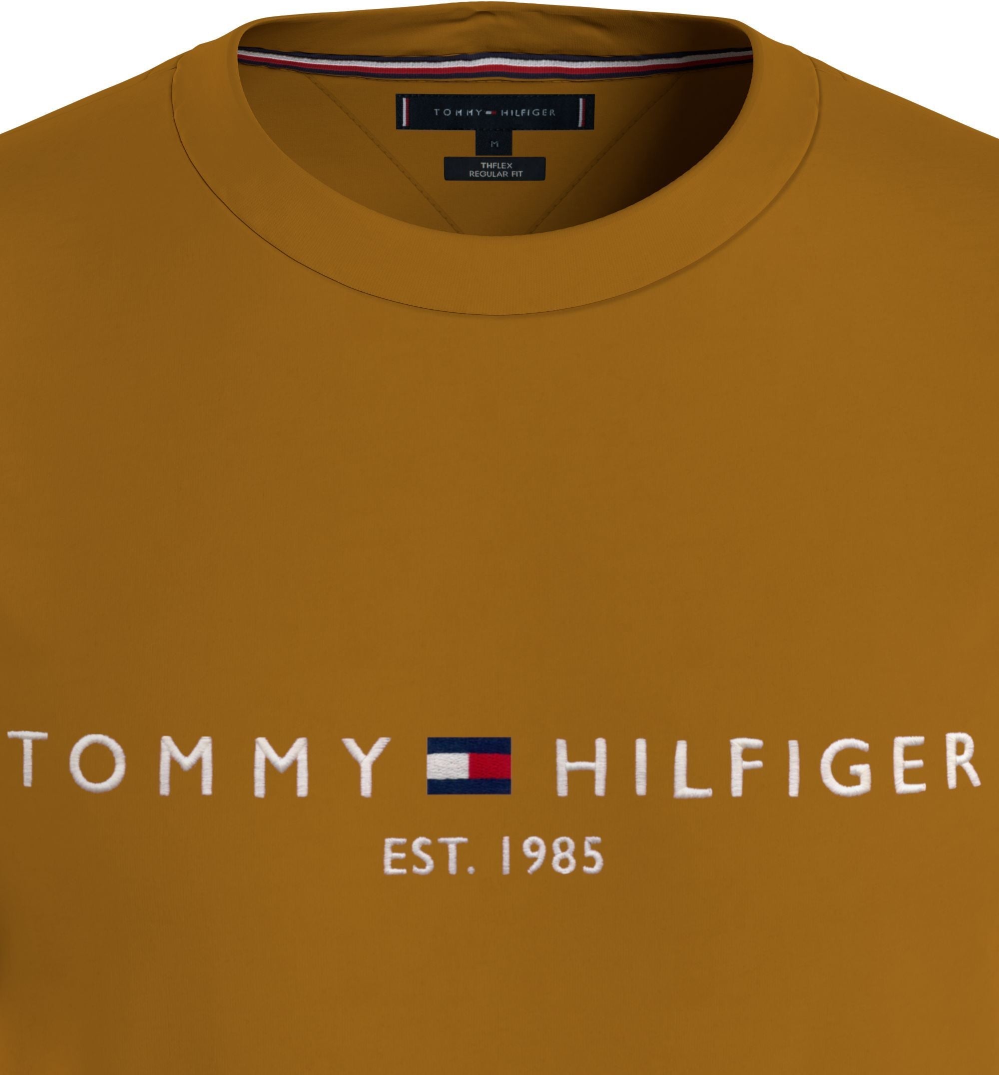 Tommy Logo Tee - Crest Gold