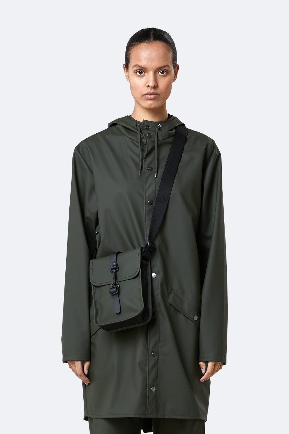 Flight Bag - Green - Rains - Tilbehør - VILLOID.no