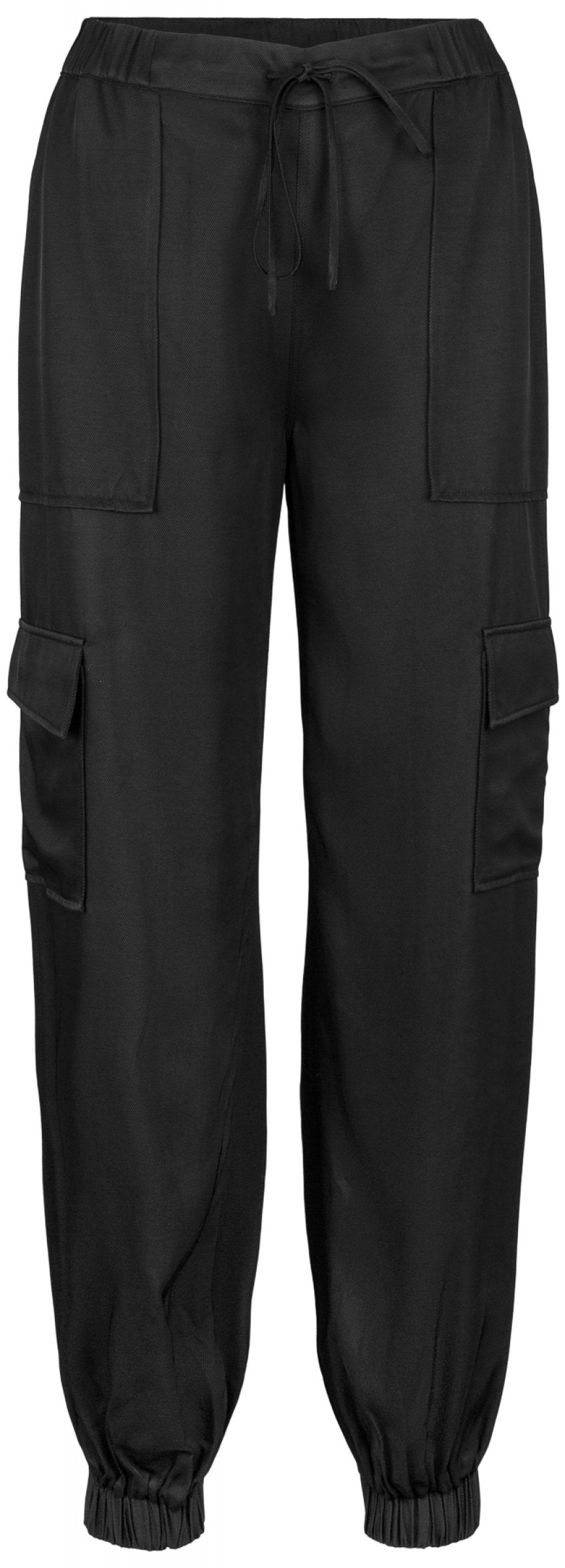 Cargo Pants - Black - MAUD - Bukser & Shorts - VILLOID.no