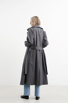 Barcelona Trenchcoat - Stormy Grey