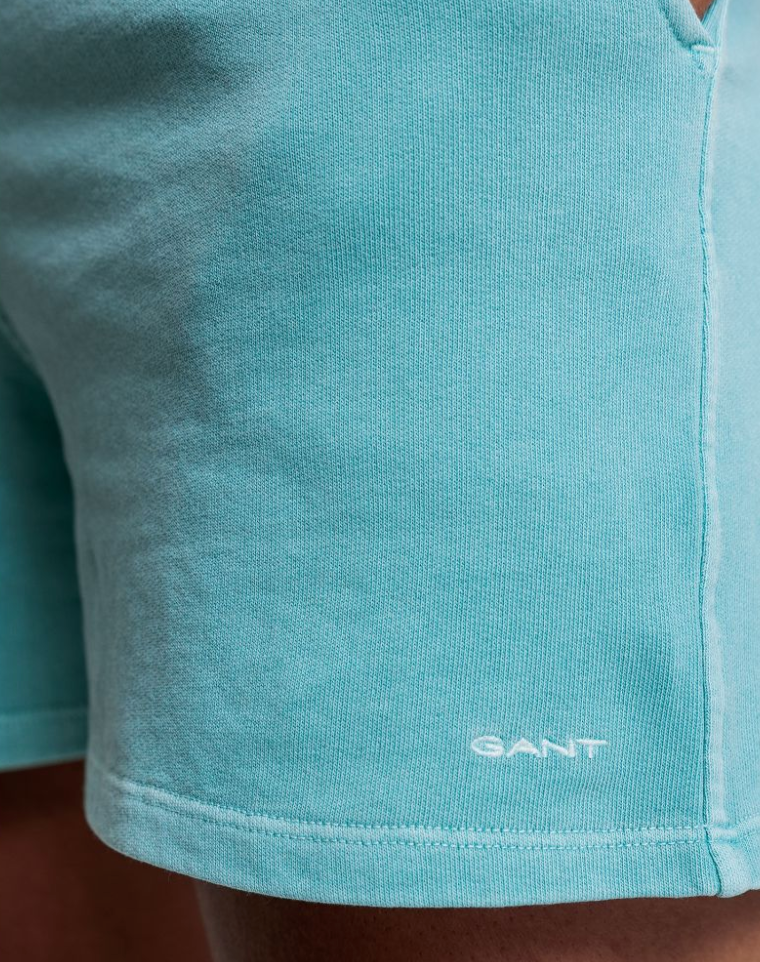 Sunfaded Sweat Shorts - Aqua - GANT - Bukser & Shorts - VILLOID.no