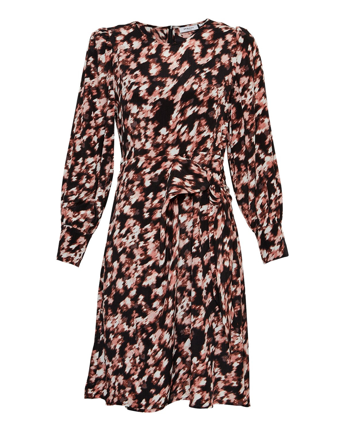 Bellamaya Rhian Dress Aop - L Mahogany Flw