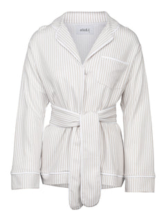 Blair Pysj Set - Striped Beige