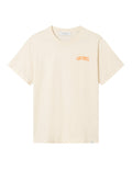 Blake T-Shirt - Ivory/Dusty Orange