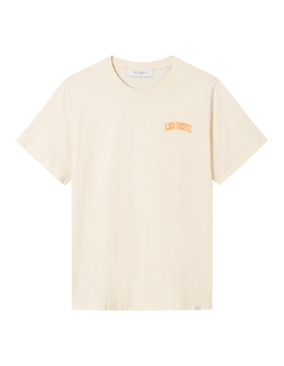 Blake T-Shirt - Ivory/Dusty Orange