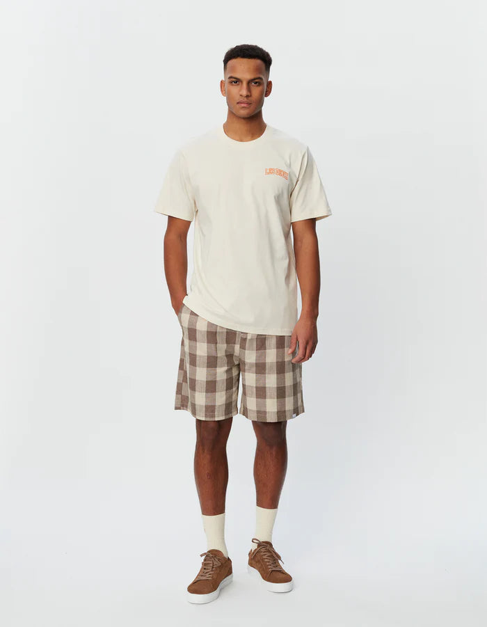 Blake T-Shirt - Ivory/Dusty Orange