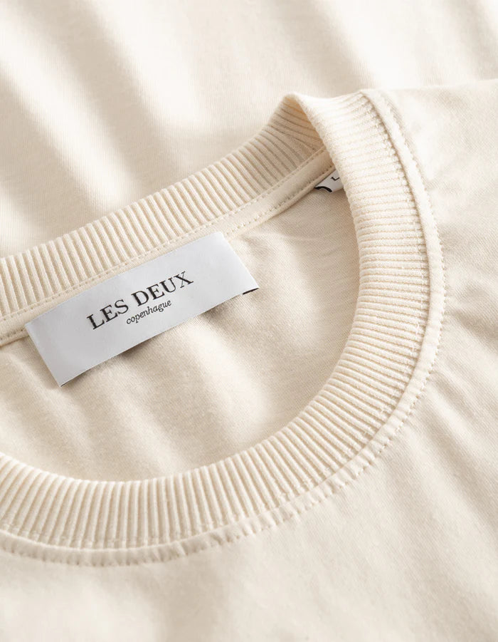 Blake T-Shirt - Ivory/Dusty Orange