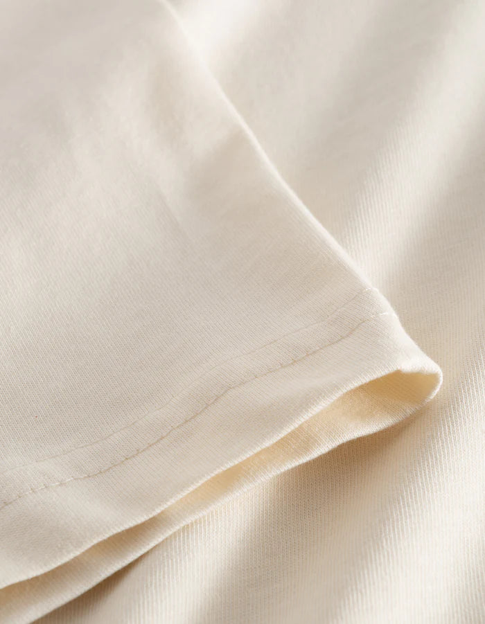 Blake T-Shirt - Ivory/Dusty Orange