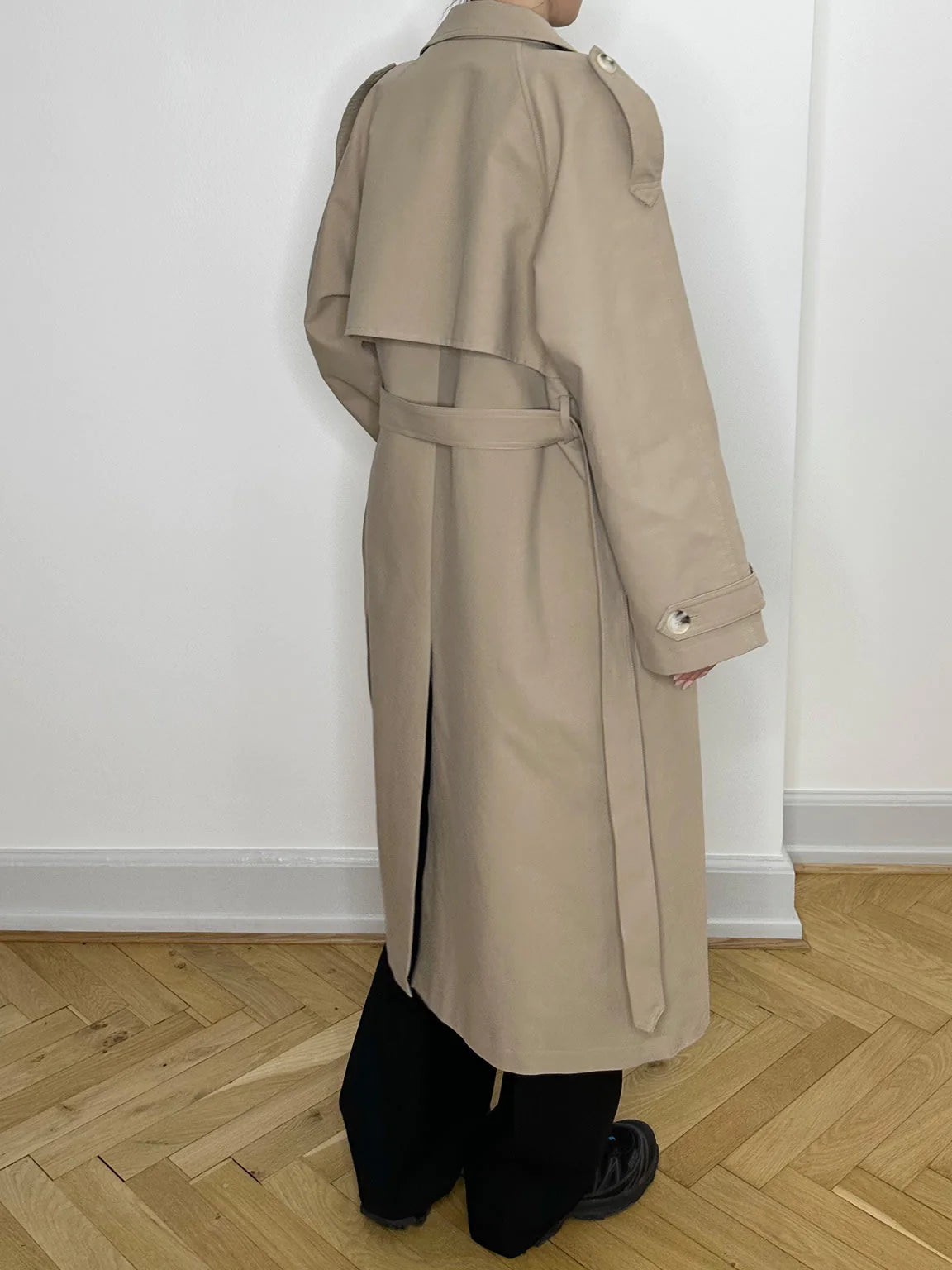 Bobby Canvas Trenchcoat - Beige