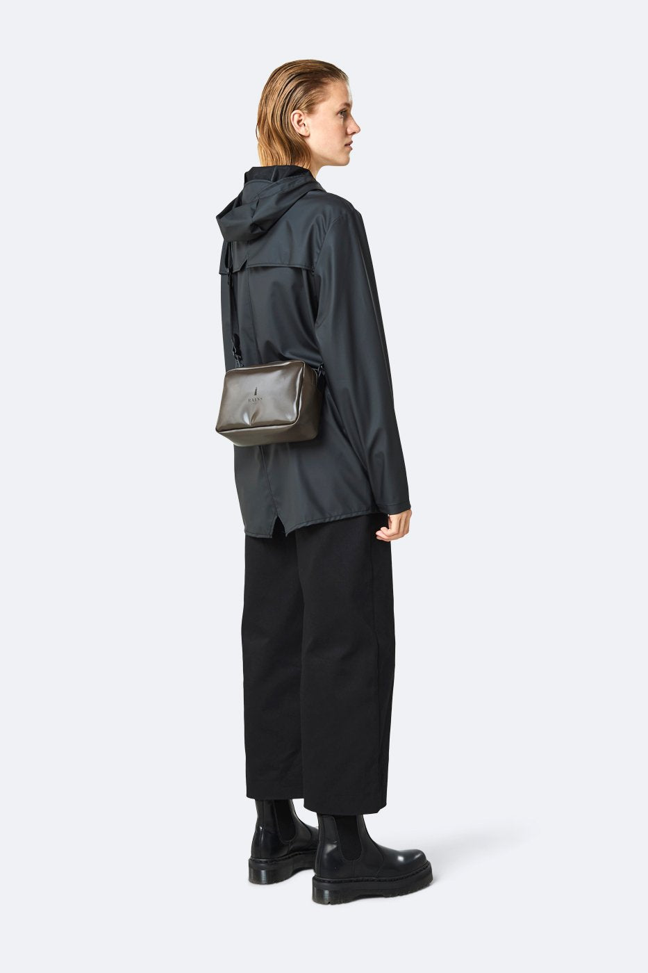 Box Bag - Shiny Brown
