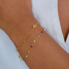 Naomi Bracelet - 925S/GP