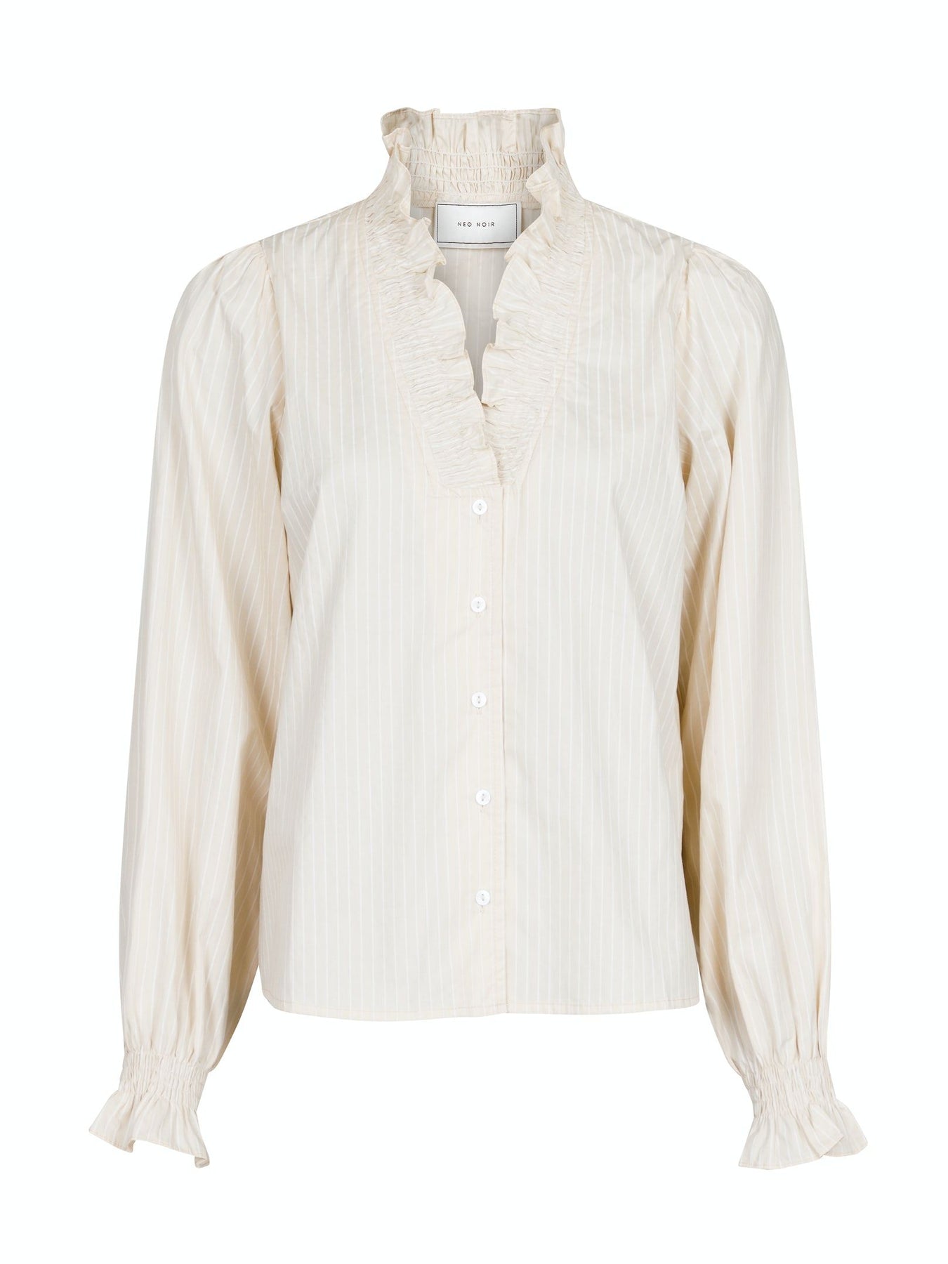 Brielle Single Stripe Blouse - Sand