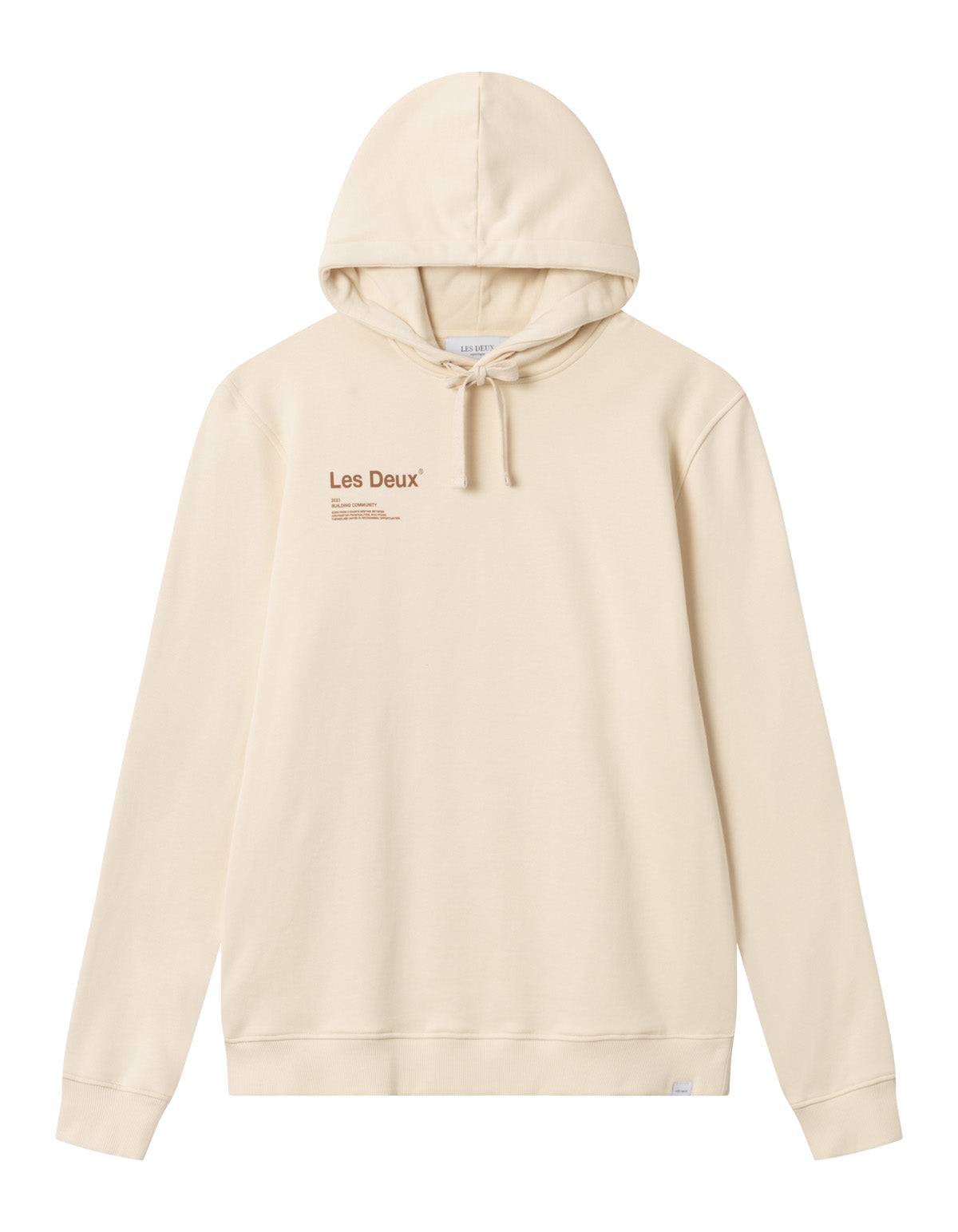 Brody Hoodie - Ivory/Burnt Clay