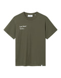 Brody T-Shirt - Olive Night/White