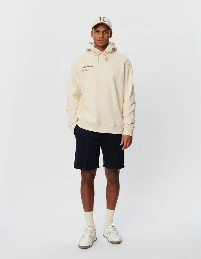 Brody Hoodie - Ivory/Burnt Clay