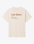 Brody T-Shirt - Ivory/Burnt Clay