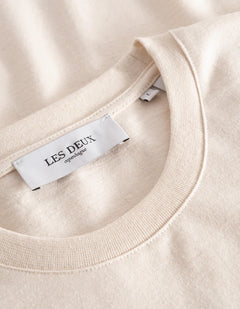 Brody T-Shirt - Ivory/Burnt Clay