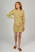 Yvonne Dress - Heartsbeats Green