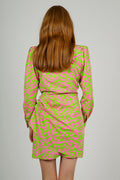 Yvonne Dress - Heartsbeats Green