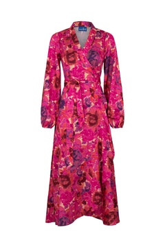 Lara Dress -  Pink Garden