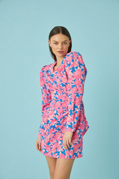 Yvonne Dress - Pink Rose