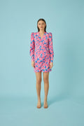 Yvonne Dress - Pink Rose