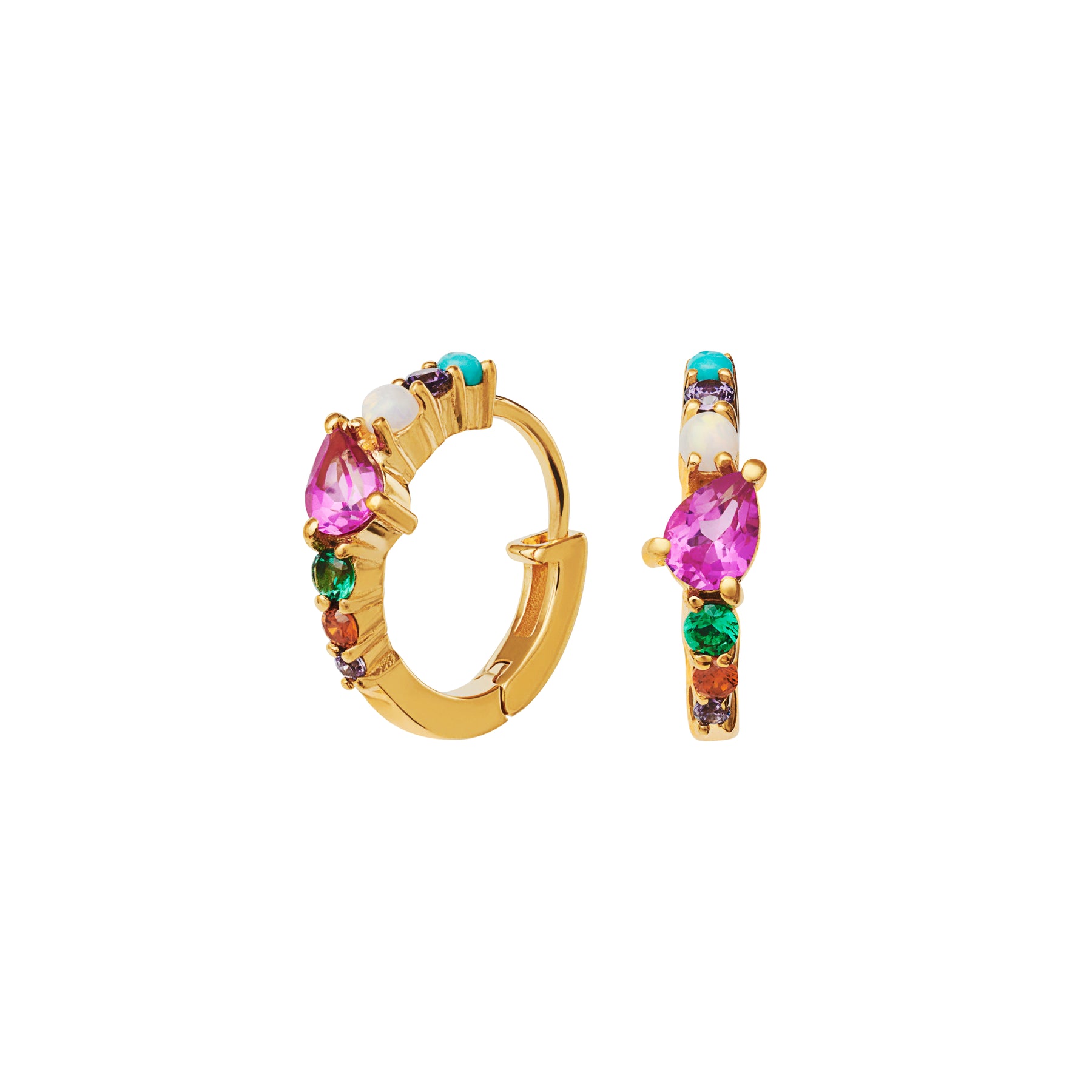 Calli Earring - Gold - Maanesten - Tilbehør - VILLOID.no