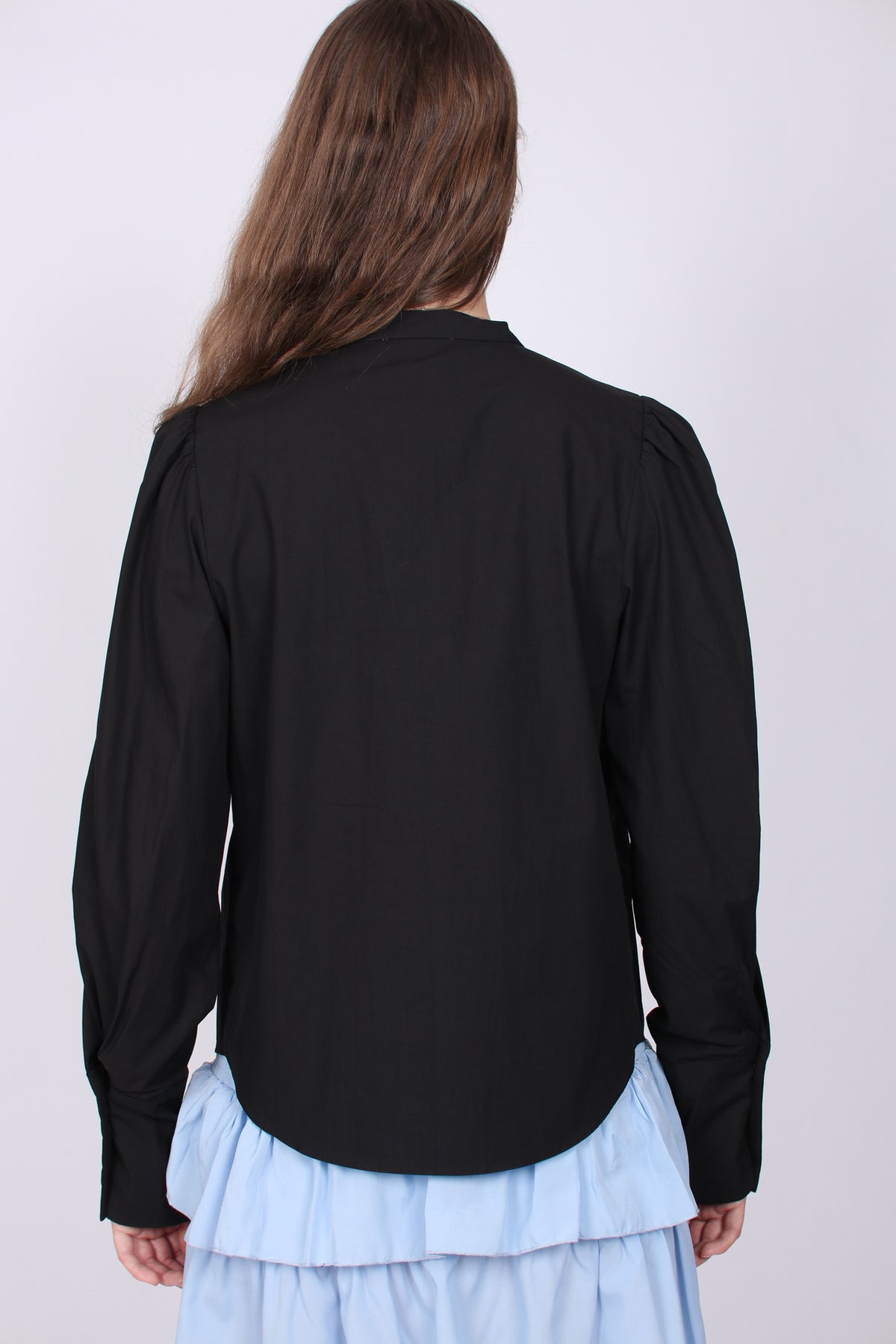 Ula Shirt - Black - Second Female - Bluser & Skjorter - VILLOID.no