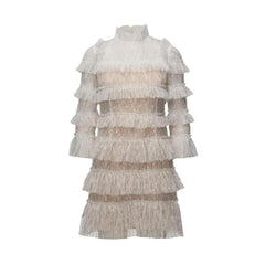 Carmine Mini dress - Cloudy White - By Malina - Kjoler - VILLOID.no