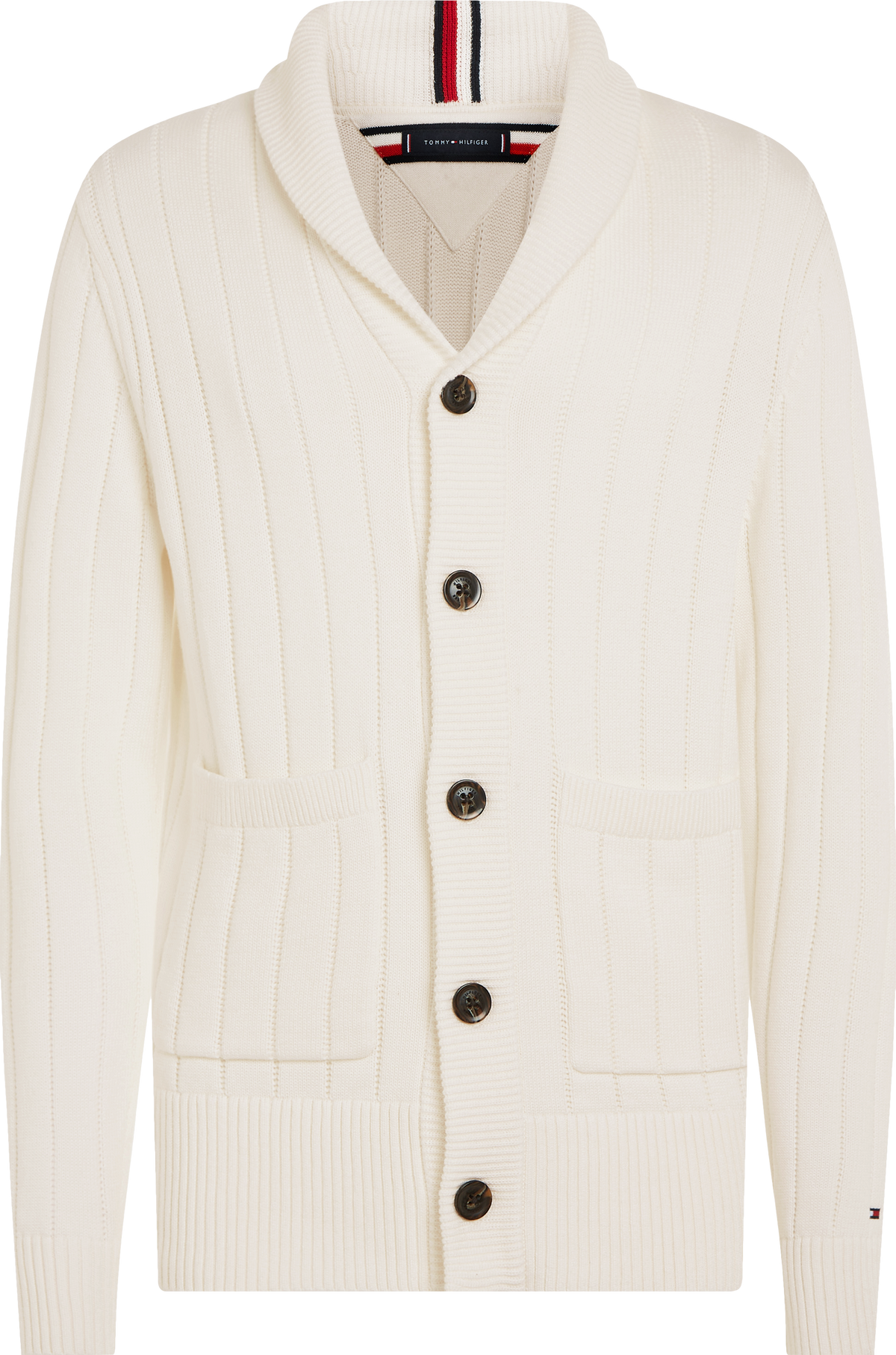 Classic Shawl Cardigan - Ancient White
