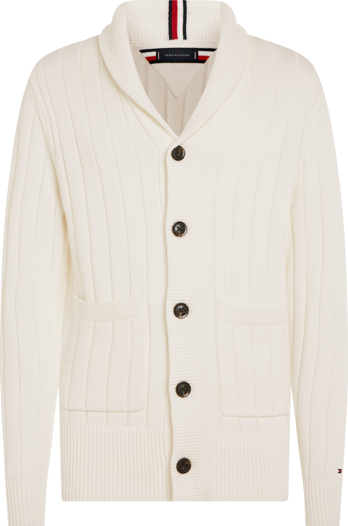 Classic Shawl Cardigan - Ancient White