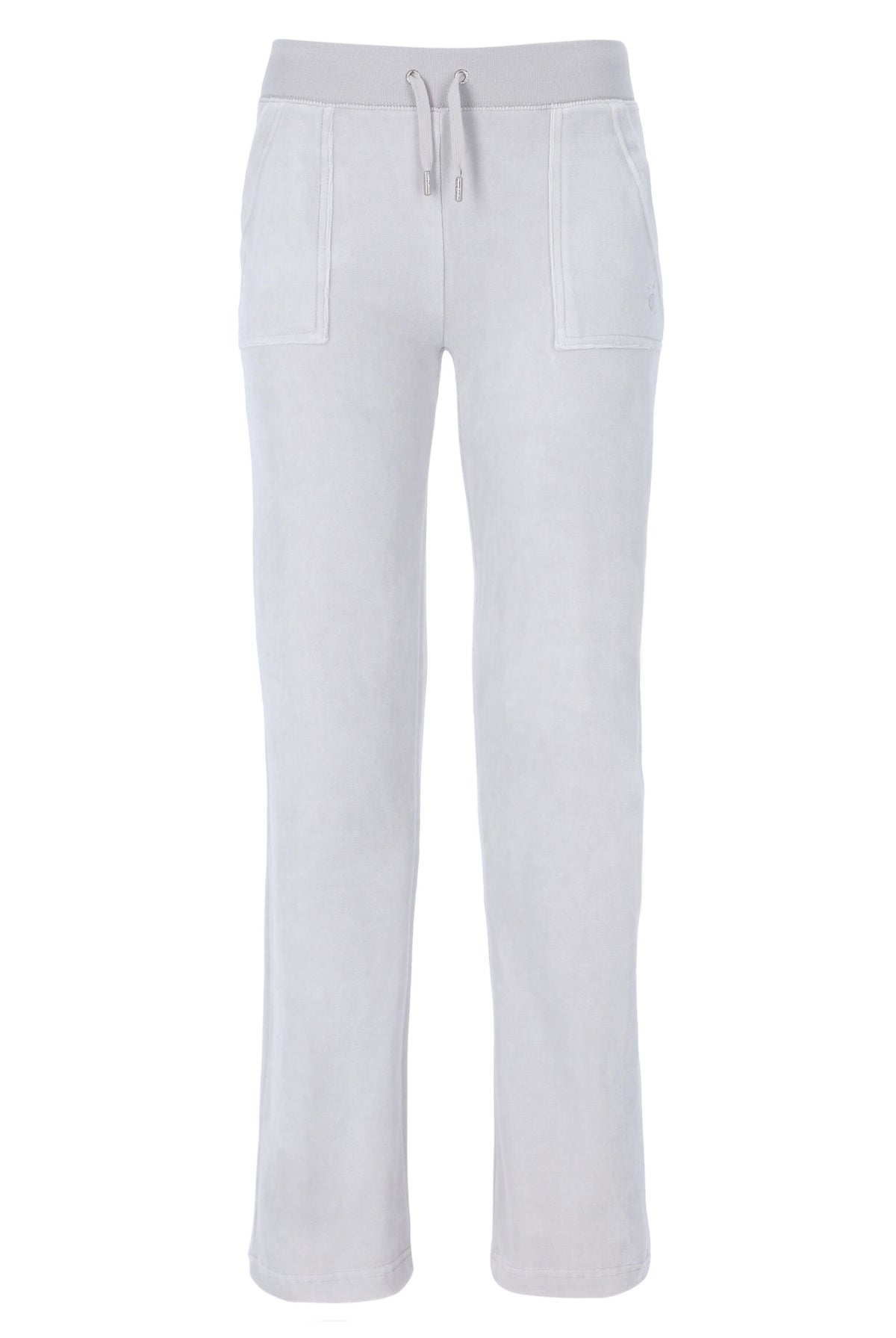 Del Ray Classic Velour Pant Pocket - Quite Gray